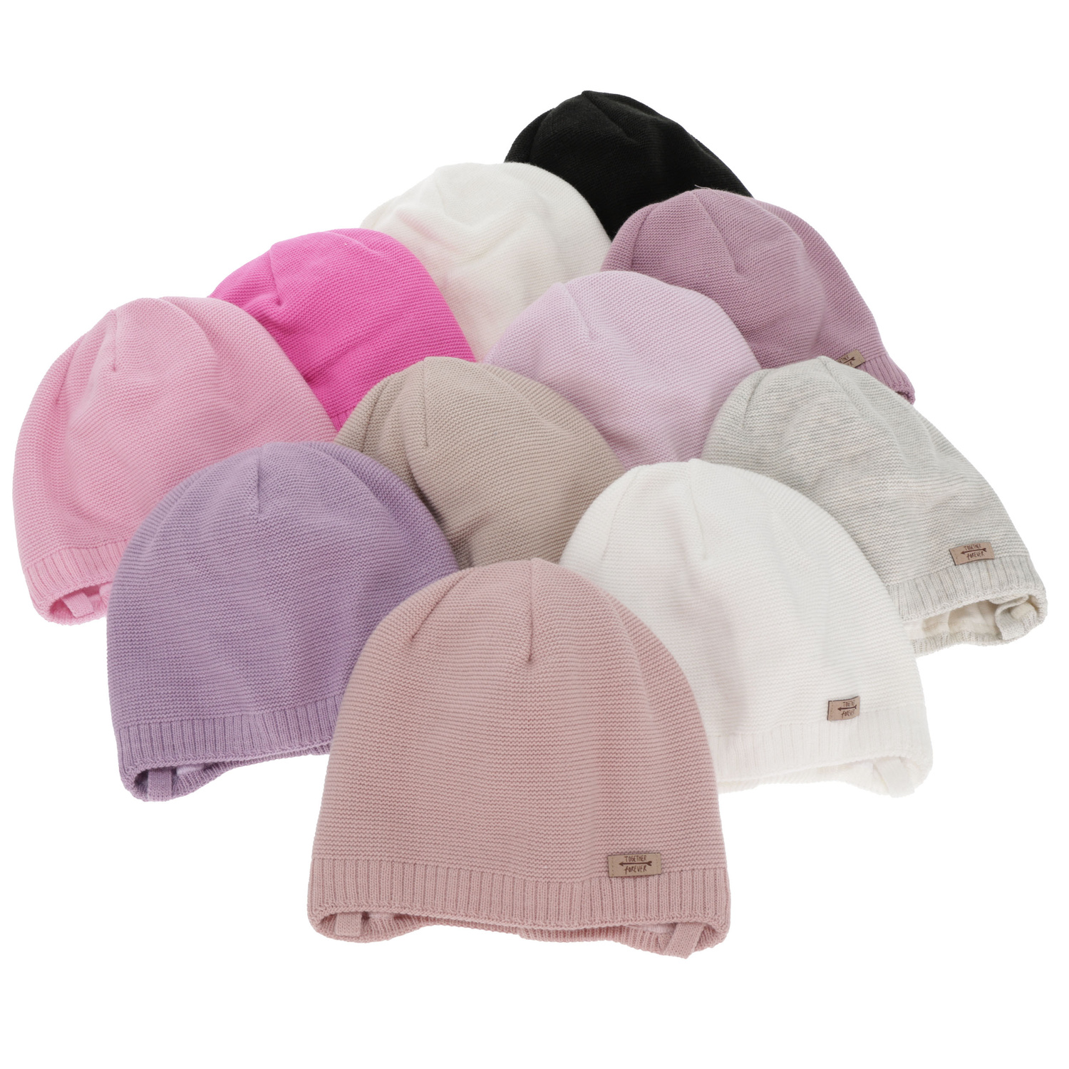 Herbst und Frühlingsmütze für Mädchen, rosa, wiązana, Svenja