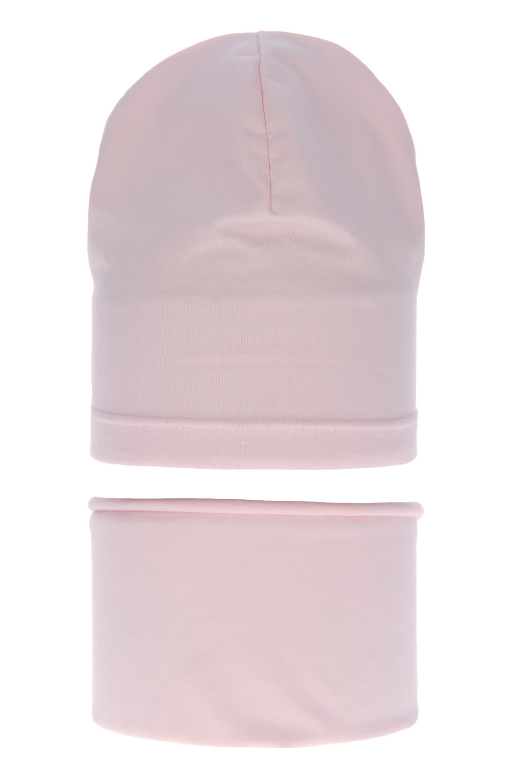 Herbst und Frühlingsset Mädchen: Mütze und Schlauchschal Rosa Hazelka