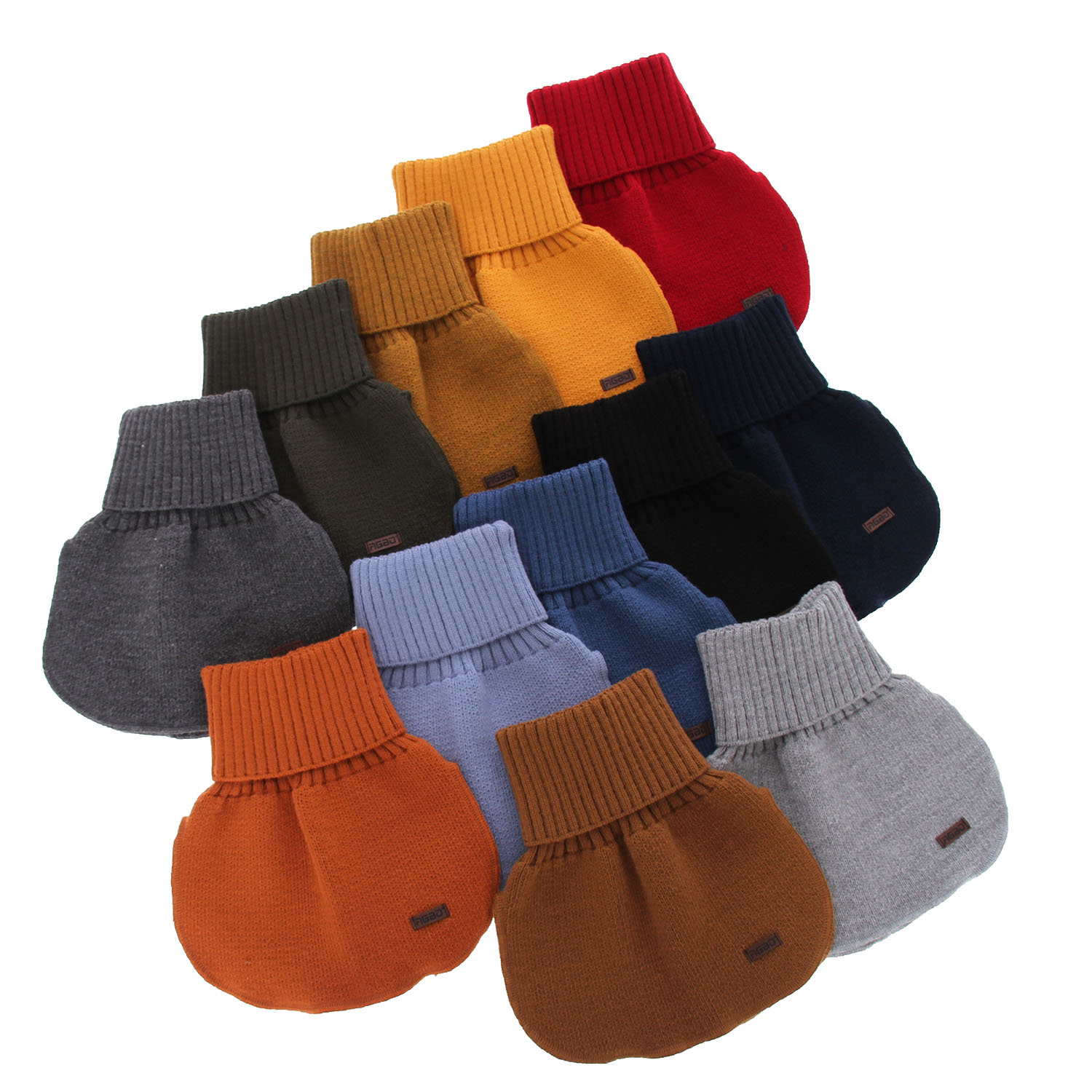 Schlauchschal für Jungen Schwarz Gobi