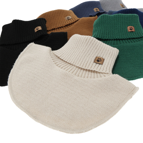 Eigenständiger Halswärmer (mit Fleecefutter) für Jungen, Winter, braun, Lamor