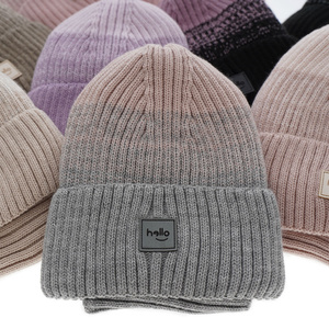 Winterset Mädchen: Mütze und Schlauchschal Beige Tasha