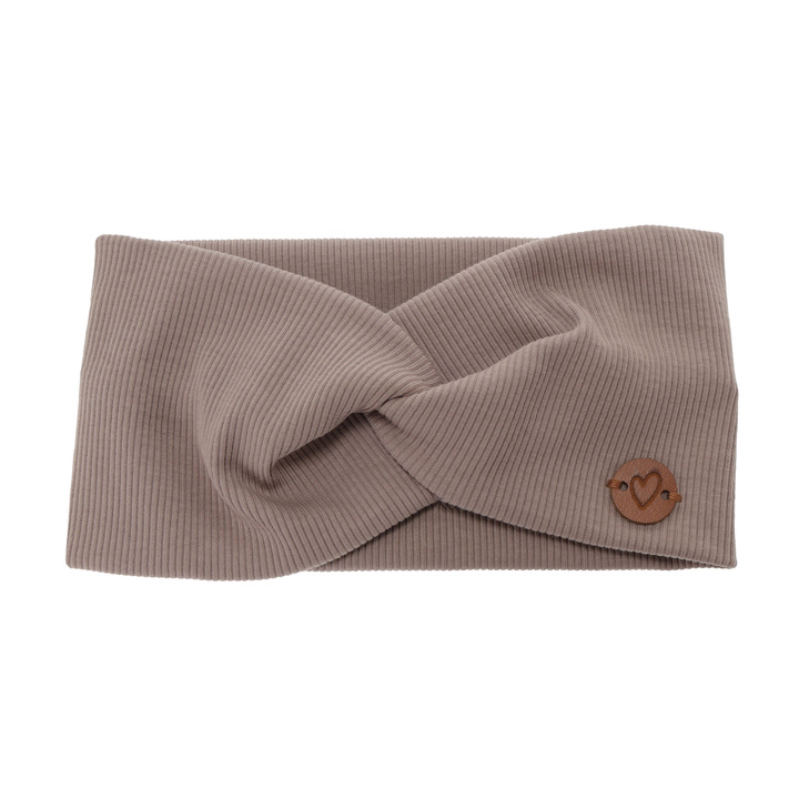 Herbst und Frühlings Stirnband für Mädchen Beige Kasjana