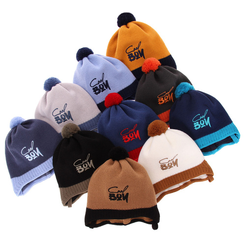 Herbst und Frühlingsmütze für Jungen Navy Blau Korni