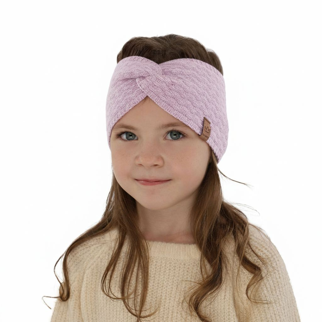 Herbst und Frühlings Stirnband für Mädchen Violett Goja