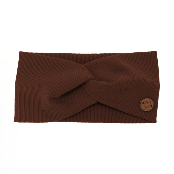Herbst und Frühlings Stirnband für Mädchen Braun Kasjana