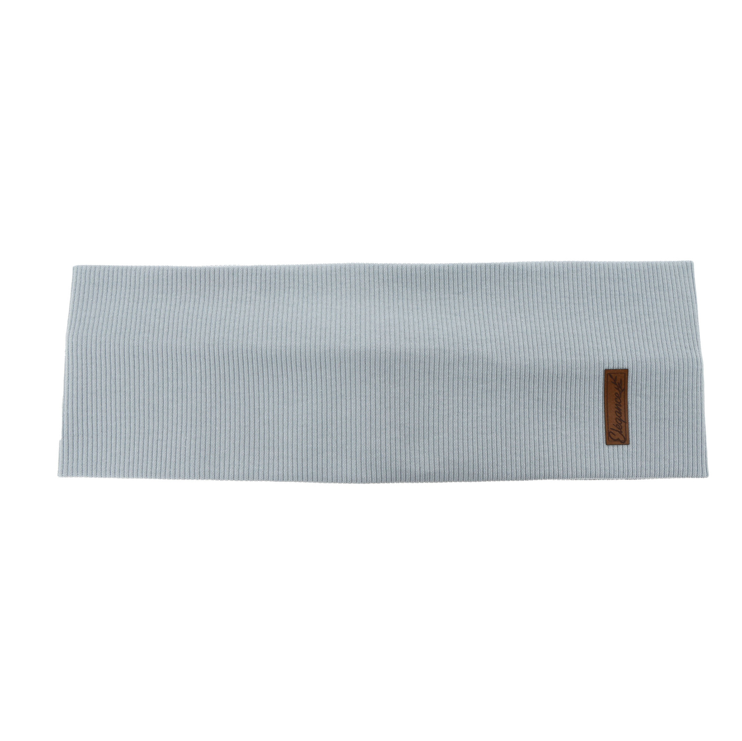 Herbst und Frühlings Stirnband Damen, Grau, Baumwolle Sharon