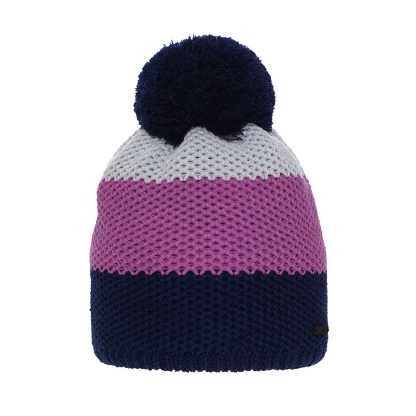 Wintermütze für Mädchen mit Bommel Navy Blau Naruto