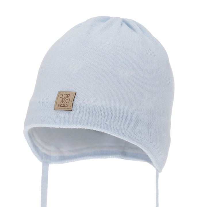 Herbst und Frühlingsmütze für Jungen, blau, wiązana, Slate