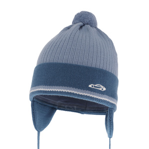 Herbst und Frühlingsmütze für Jungen Blau Krakers