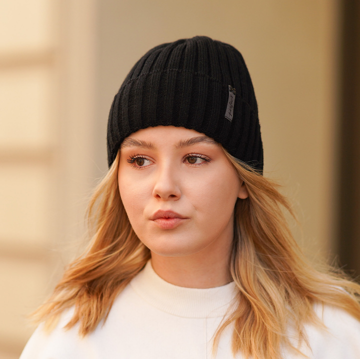 Wintermütze Damen Beige Parisa