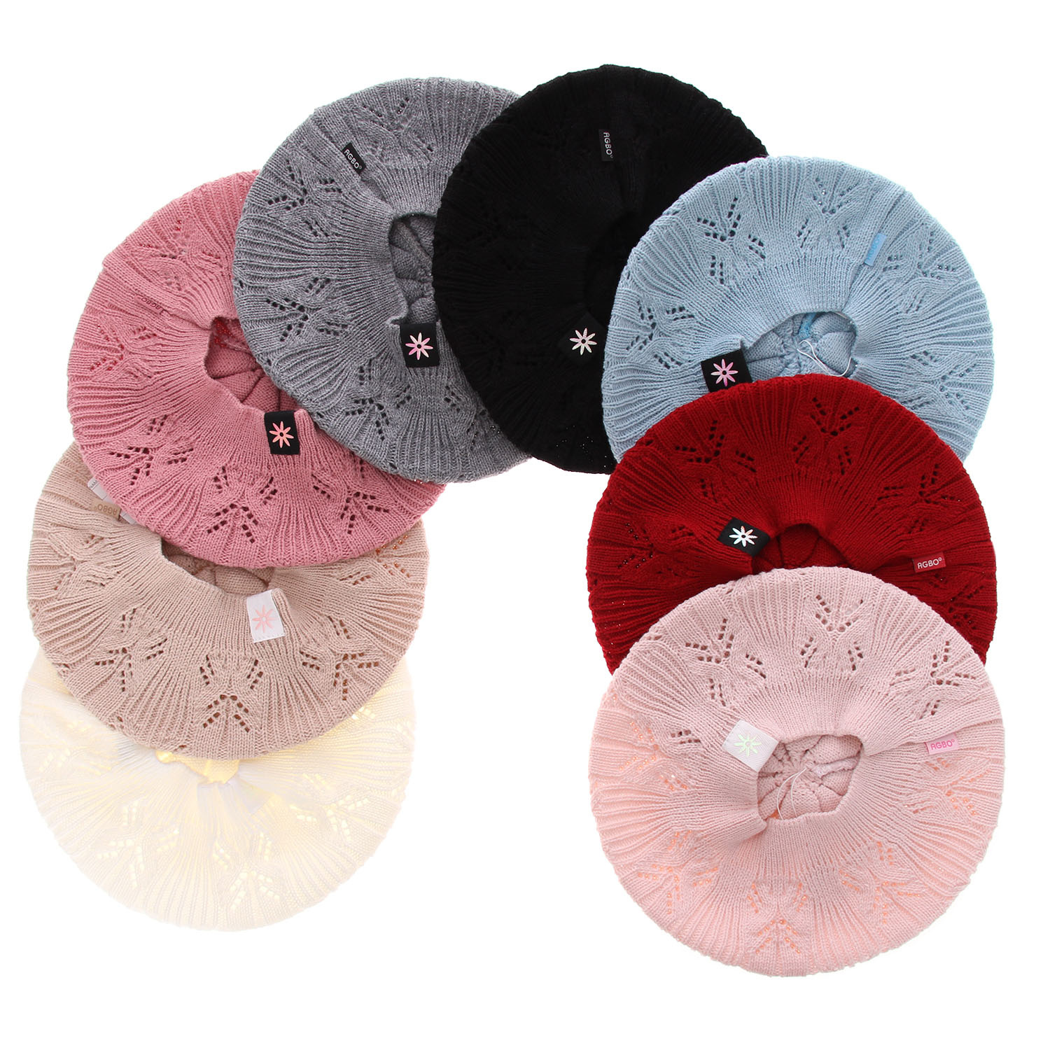 Herbst und Frühlingsmütze für Mädchen Grau Marcela