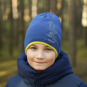 Wintermütze Jungen Navy Blau Legion
