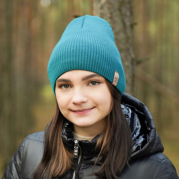Wintermütze für Mädchen Grau Elvina