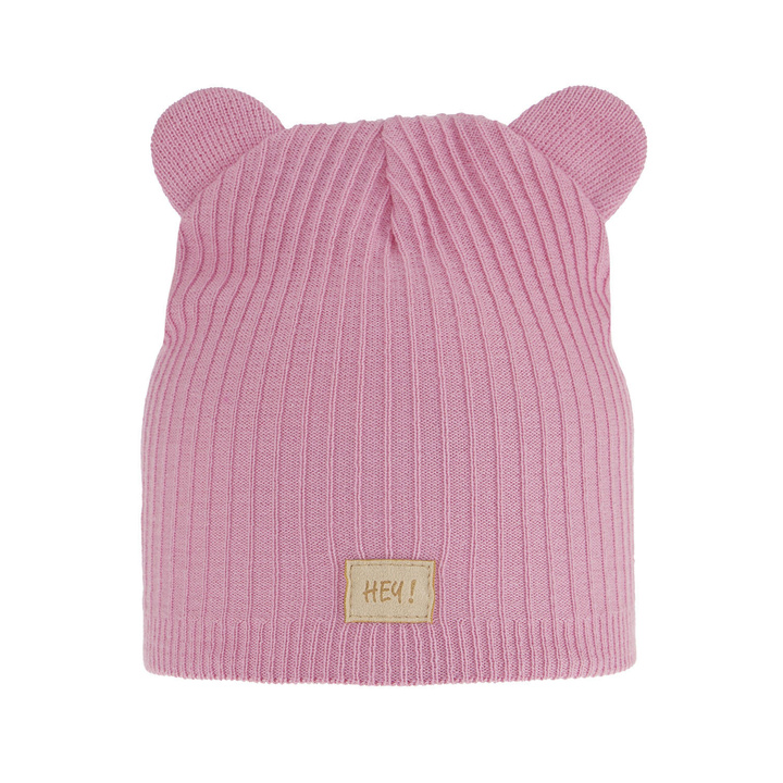 Herbst und Frühlingsmütze für Mädchen, mit Baumwolle, Rosa Clarisa