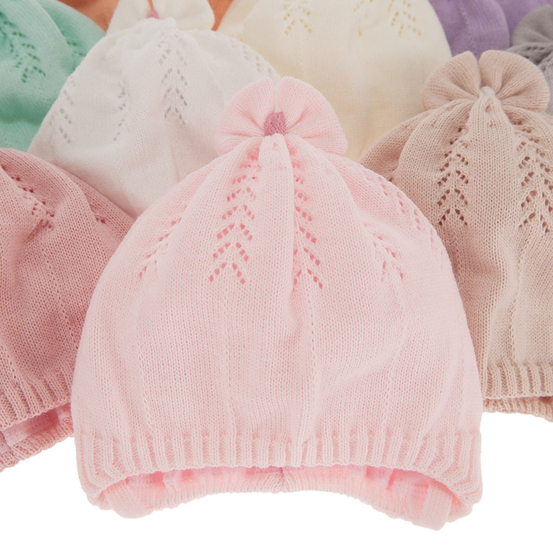 Herbst und Frühlingsmütze für Mädchen Cremefarben Ginara