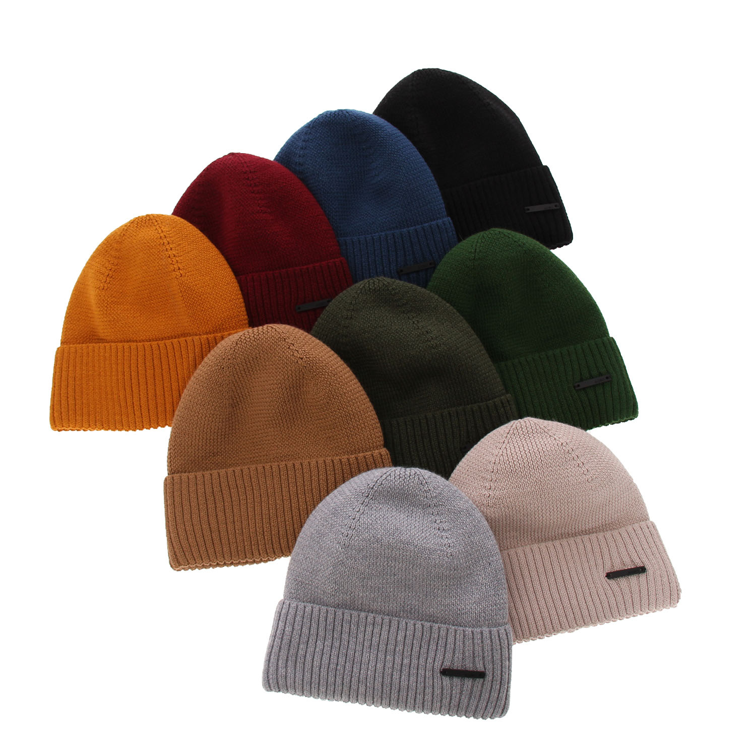 Wintermütze Herren aus Merinowolle in Beige Henk