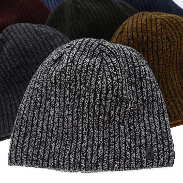 Wintermütze Herren Schwarz Figaro