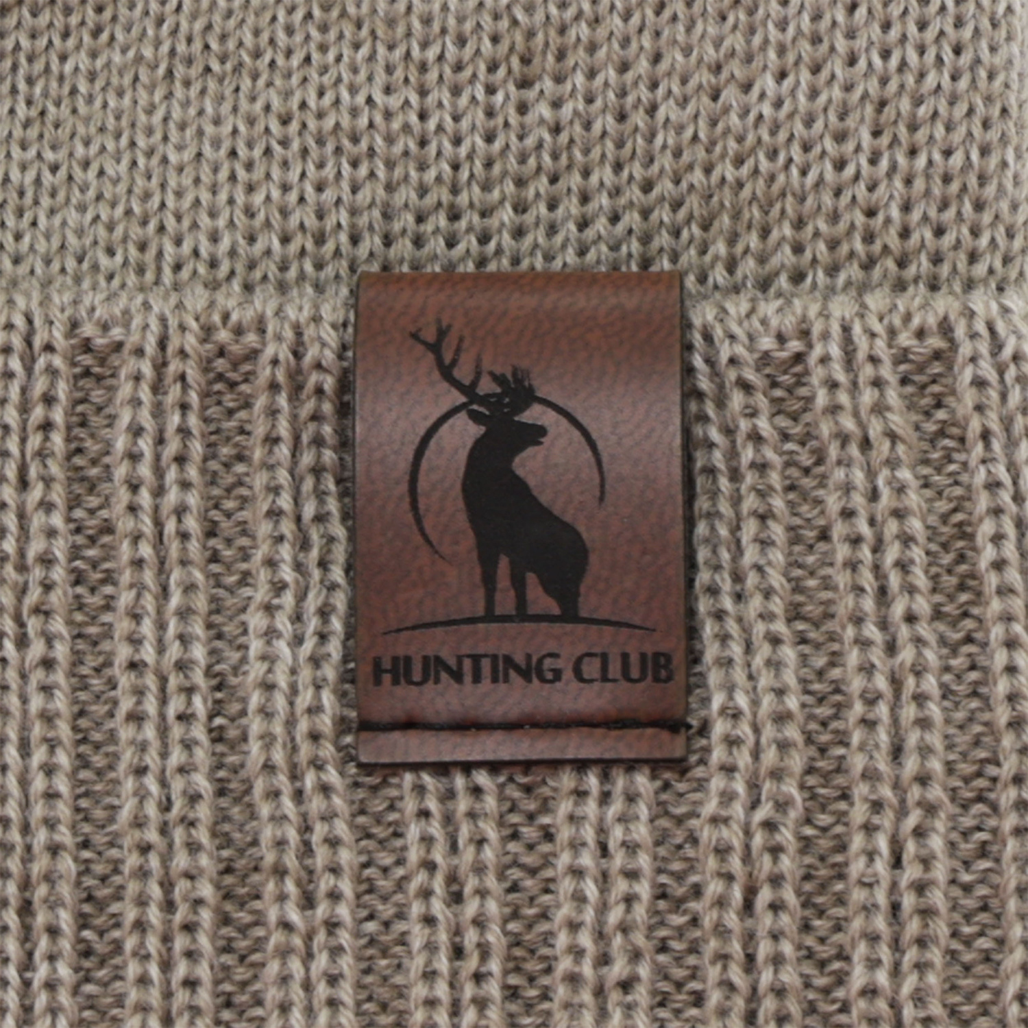 Wintermütze Herren aus Merinowolle in Grau Hogan