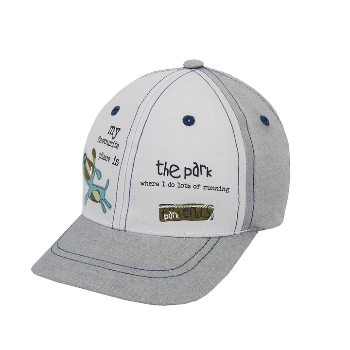 Mütze mit Schirm für Jungen Grau Dog