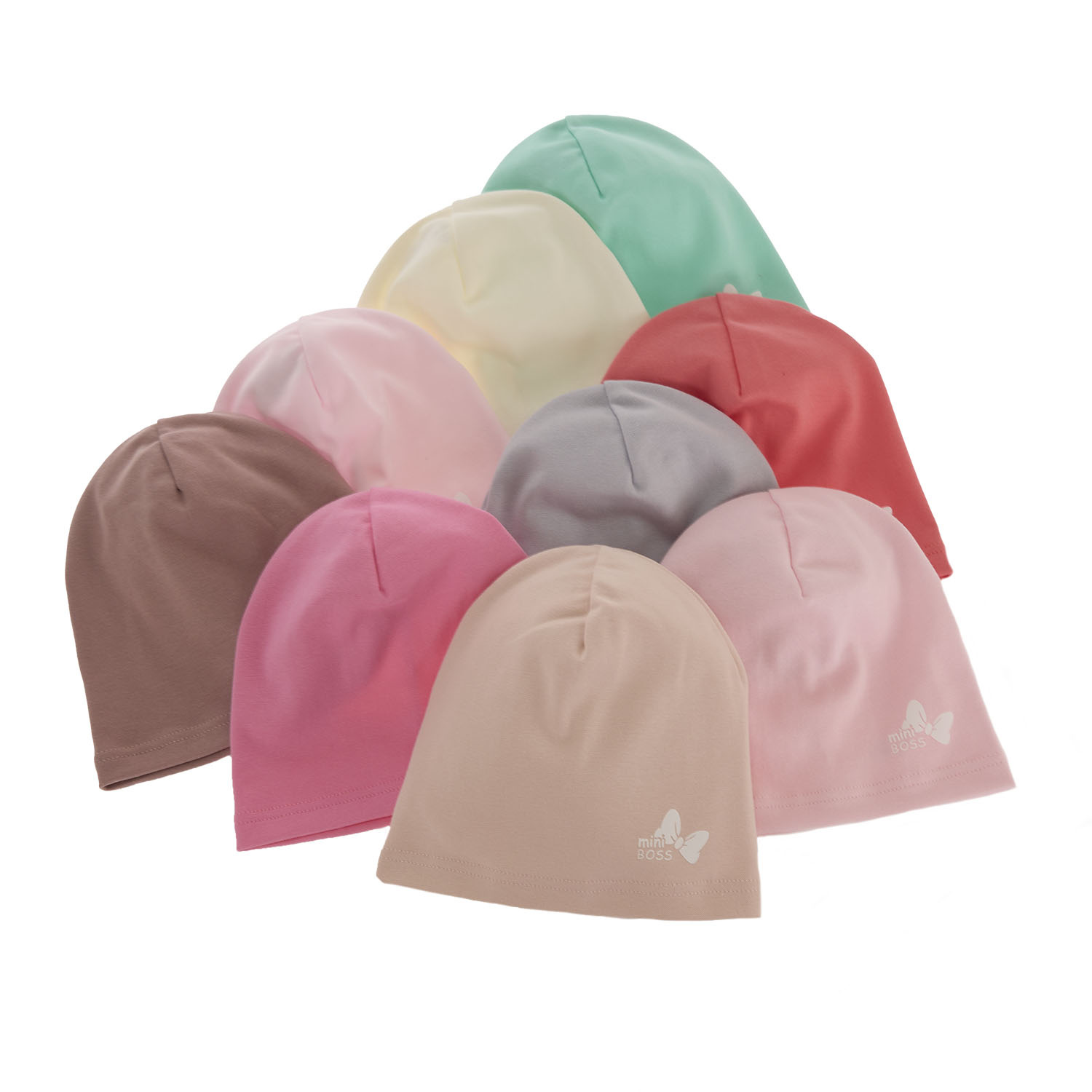 Herbst und Frühlingsmütze für Mädchen Rosa Margaret