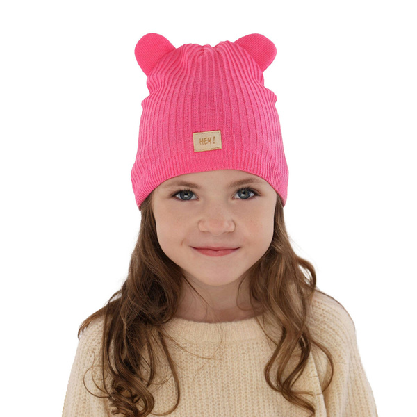 Herbst und Frühlingsmütze für Mädchen Rosa Clarisa
