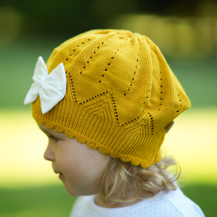 Herbst und Frühlingsmütze für Mädchen Rosa Princessa