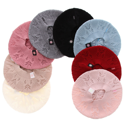 Herbst und Frühlingsmütze für Mädchen Grau Marcela