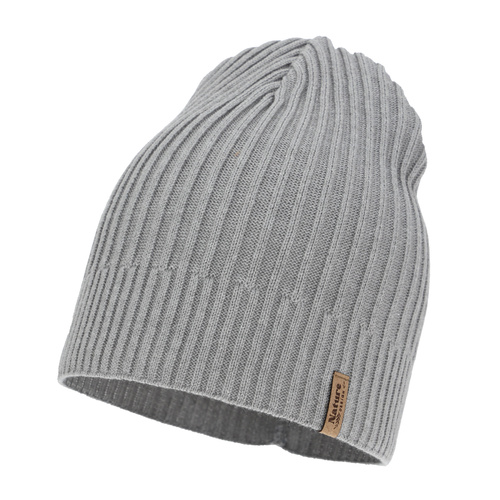 Damen-Herbst- und Frühlingsmütze, mit Baumwolle, grau, Mirona