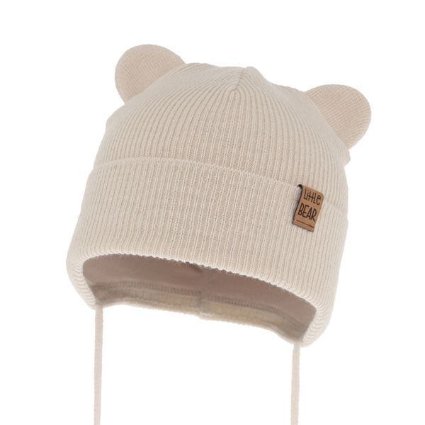 Herbst und Frühlingsmütze für Jungen Beige Nikifor