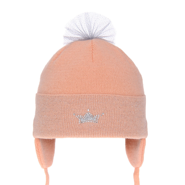 Herbst und Frühlingsmütze für Mädchen Orange Hossa
