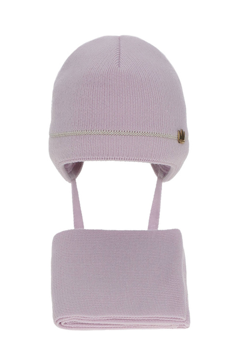 Winterset Mädchen: Mütze und Schal Rosa Elina