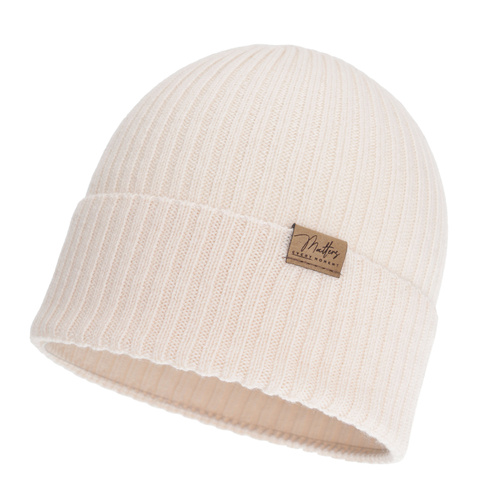 Herbst und Frühlingsmütze Damen, rosa, 100% Merinowolle, nahtlos, Fabrizia