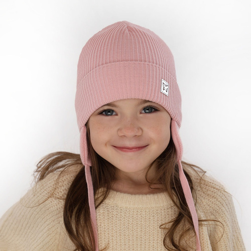 Herbst und Frühlingsmütze für Mädchen Beige Amaya