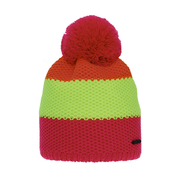 Wintermütze für Mädchen mit Bommel Rosa Naruto