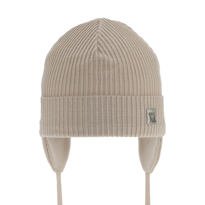 Herbst und Frühlingsmütze für Mädchen Beige Amaya