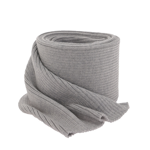 Schlauchschal Damen 100% extrafeine Merinowolle Grau Jessica