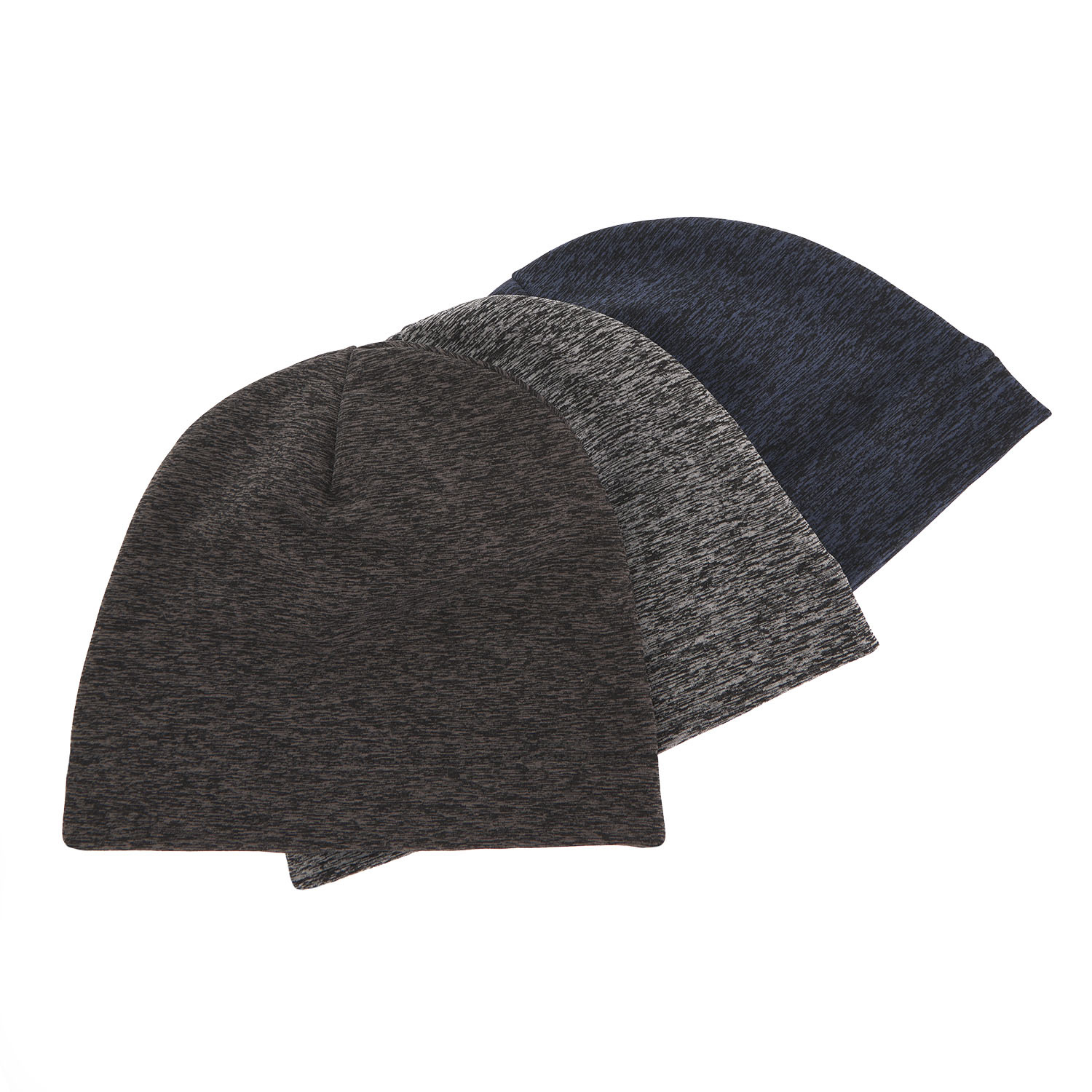 Termoaktive Sportmütze Herbst-Winter Navy Blau Runner