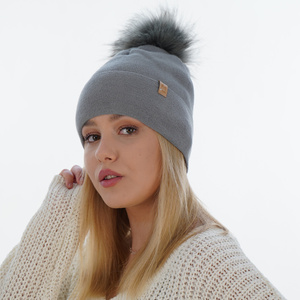 Wintermütze Damen Beige Kalia