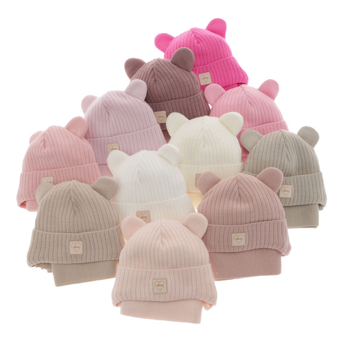 Winterset Mädchen: Mütze und Schal Beige Antola