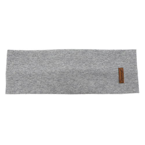 Herbst und Frühlings Stirnband Damen, Grau, Baumwolle Sharon