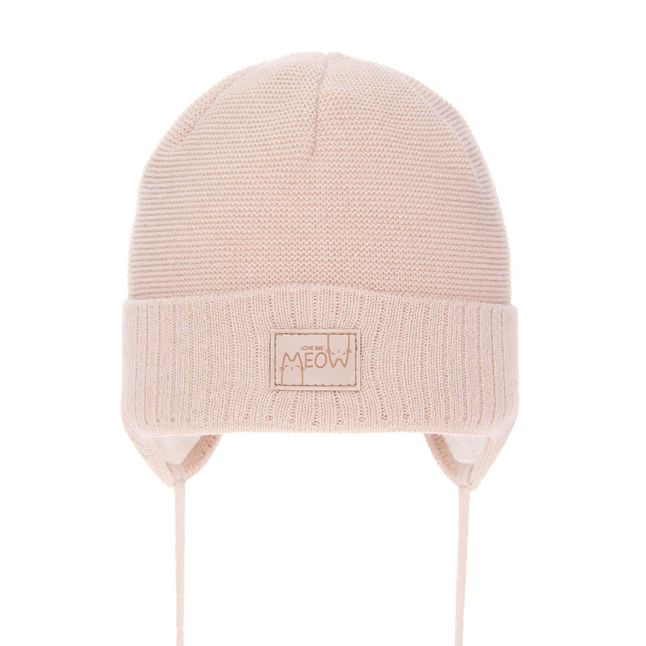 Herbst und Frühlingsmütze für Mädchen Beige Nana