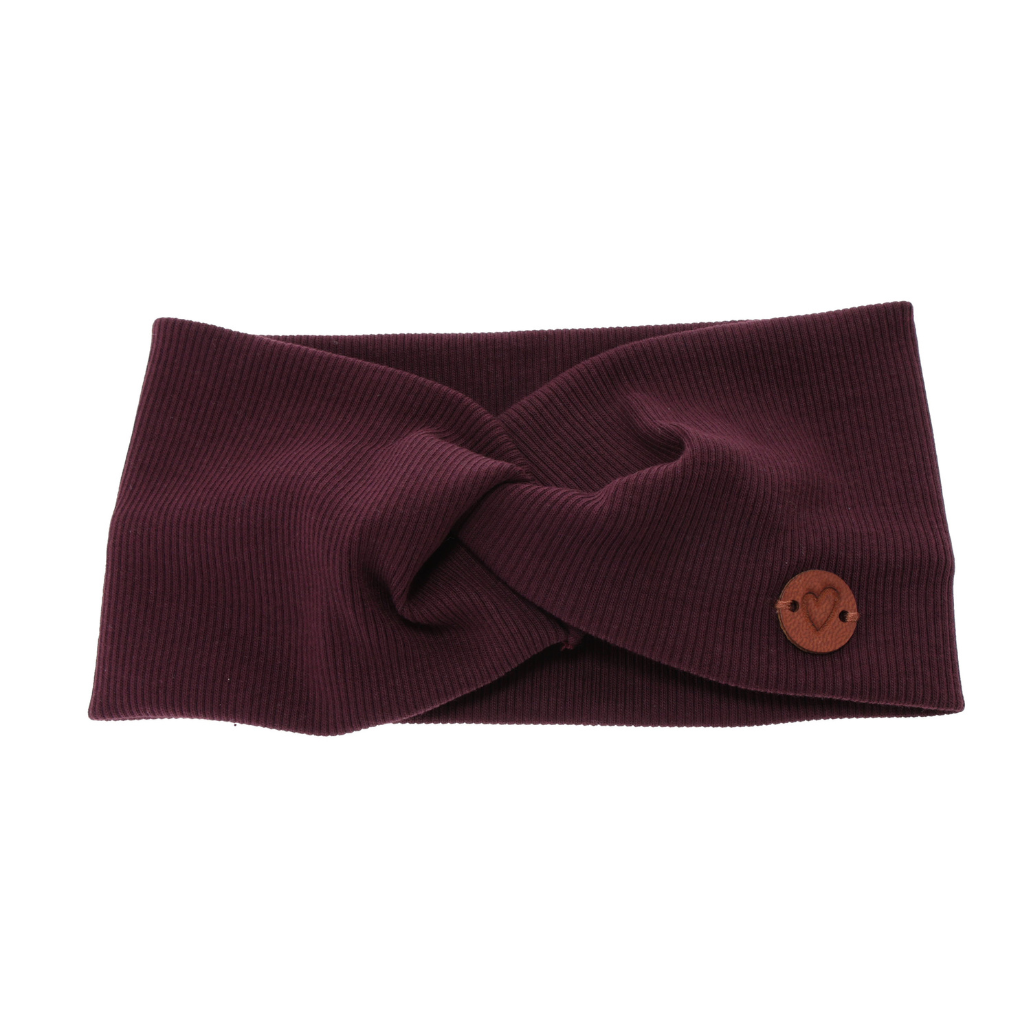 Herbst und Frühlings Stirnband für Mädchen, burgundy, aus Baumwolle, Kasjana