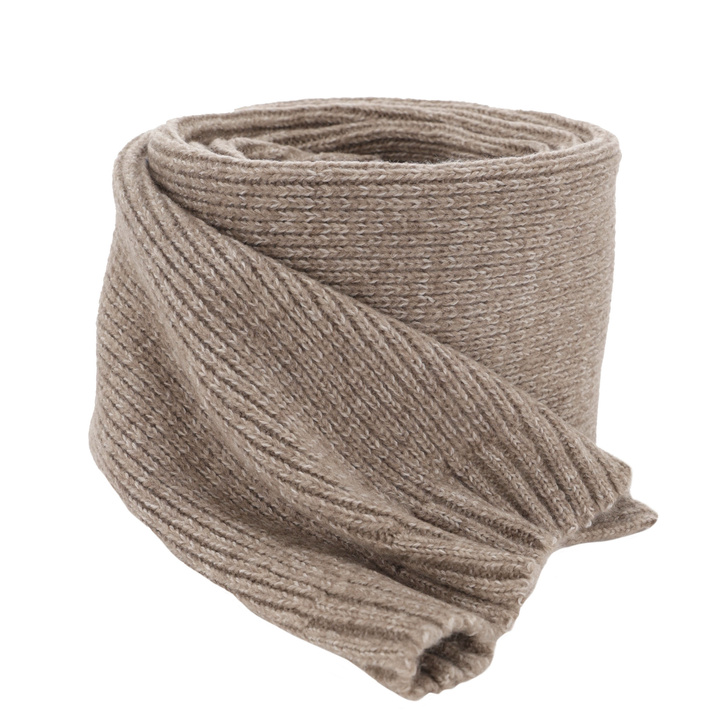 Schlauchschal Damen Merinowolle Beige Loretta