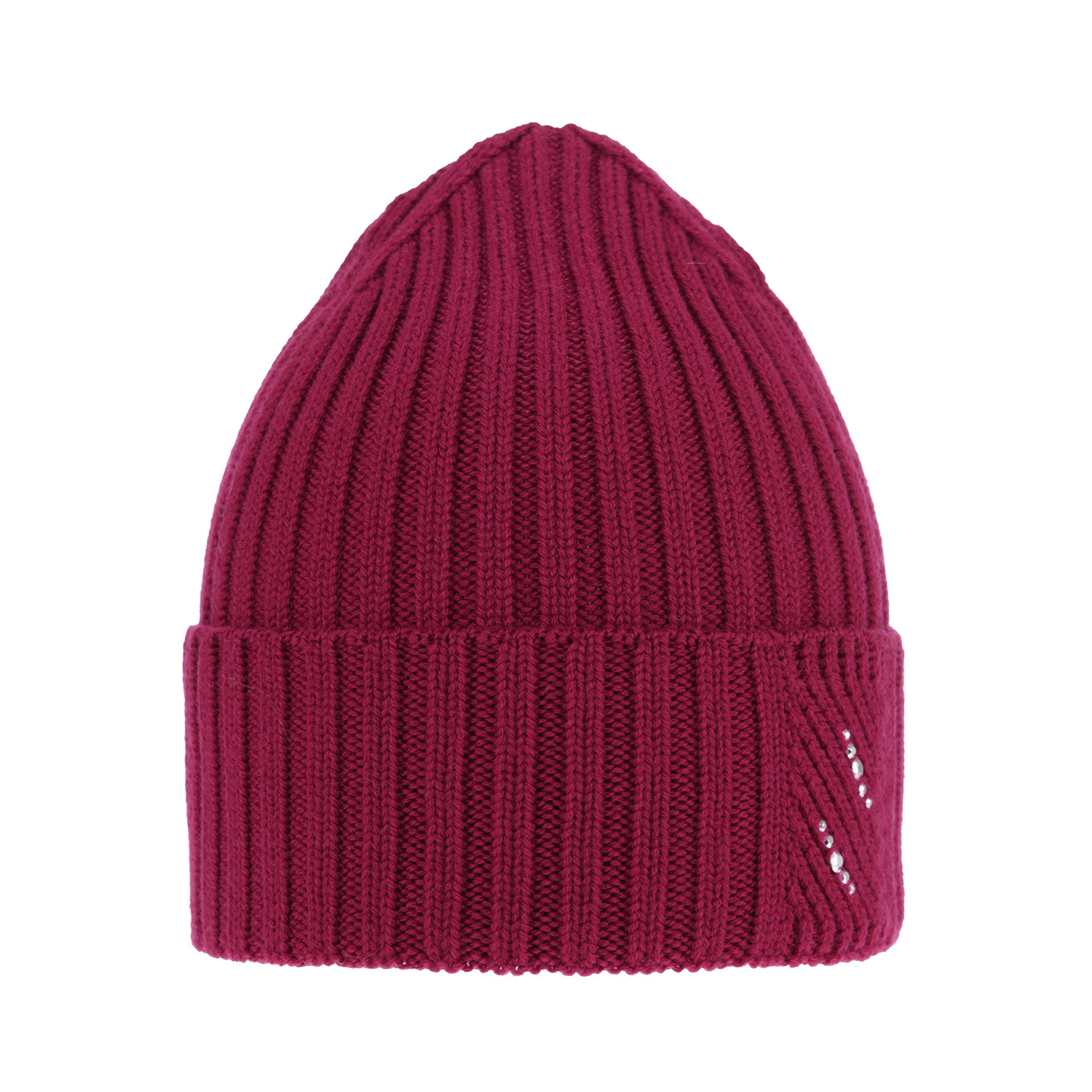 Wintermütze Damen 100% extrafeine Merinowolle Rosa Ariga