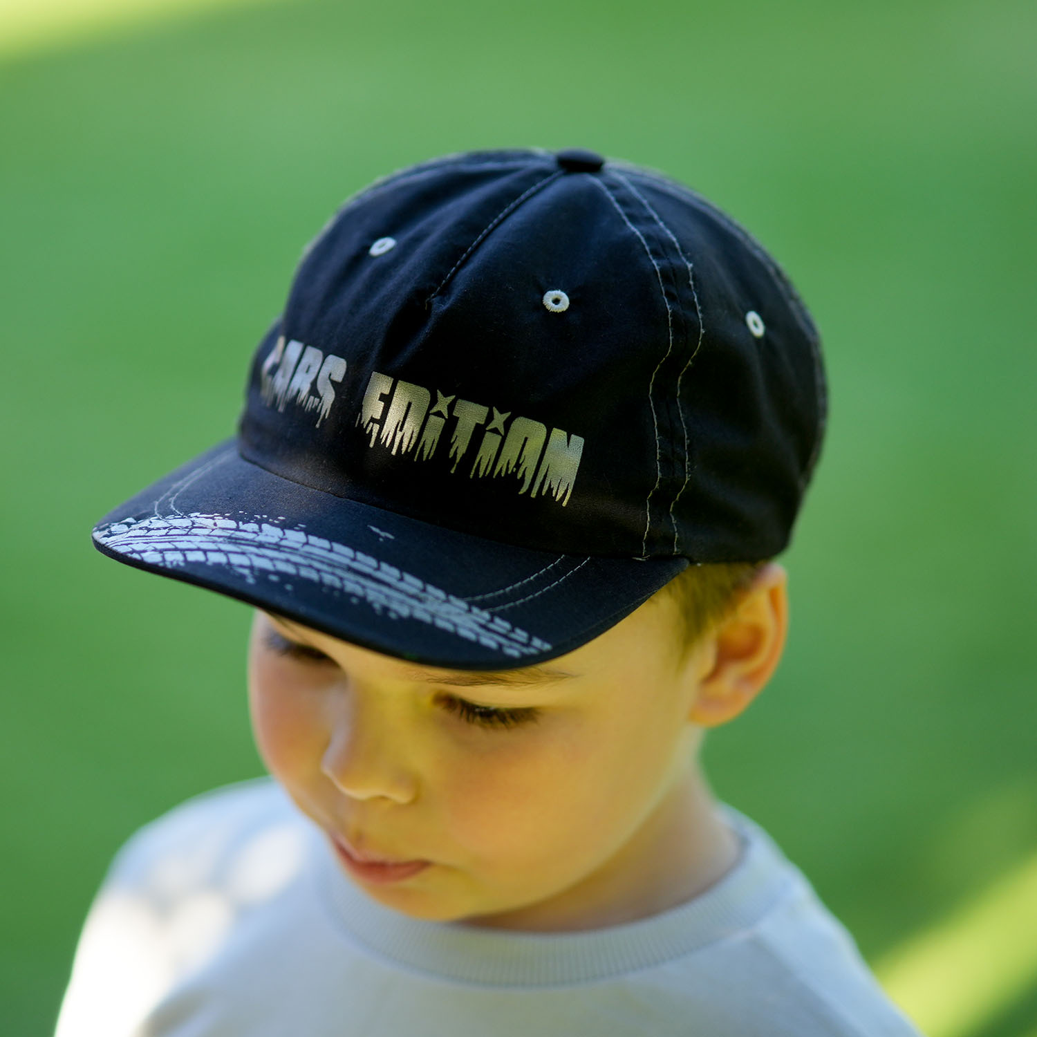 Mütze mit Schirm für Jungen Navy Blau Cars Edition