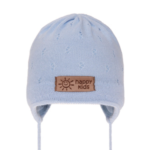 Herbst und Frühlingsmütze für Jungen Light blue Bobi