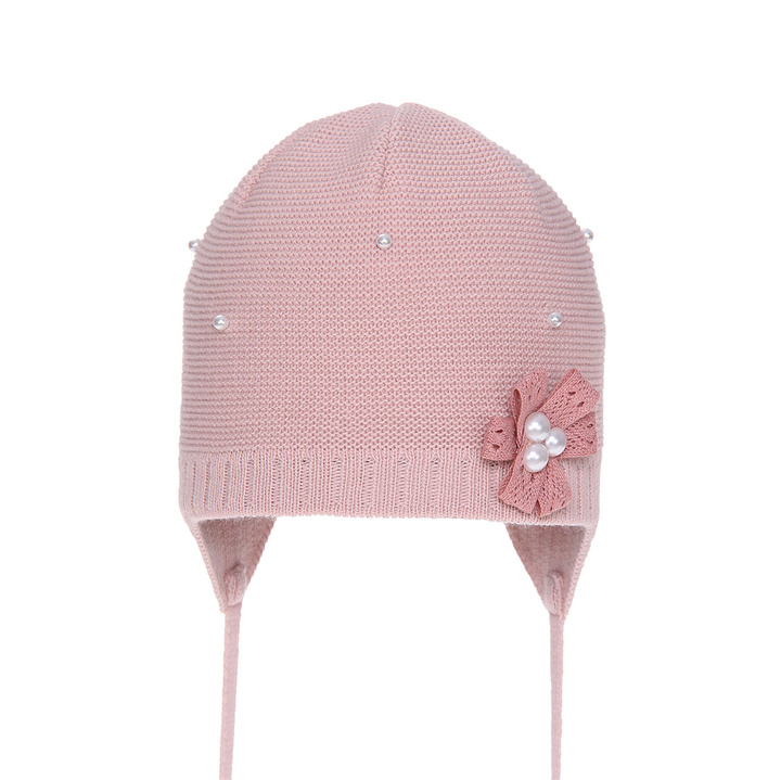 Herbst und Frühlingsmütze für Mädchen Rosa Ninka