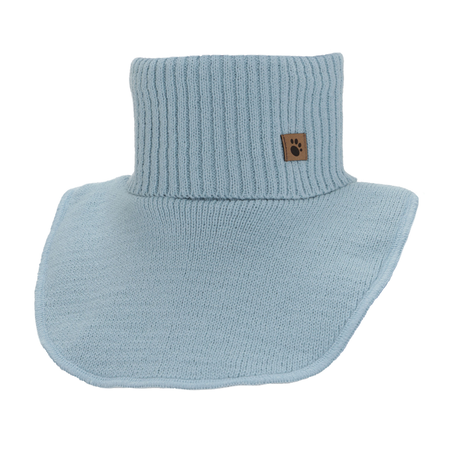 Eigenständiger Halswärmer für Jungen, Winter, blau, mit Fleecefutter, Lamor