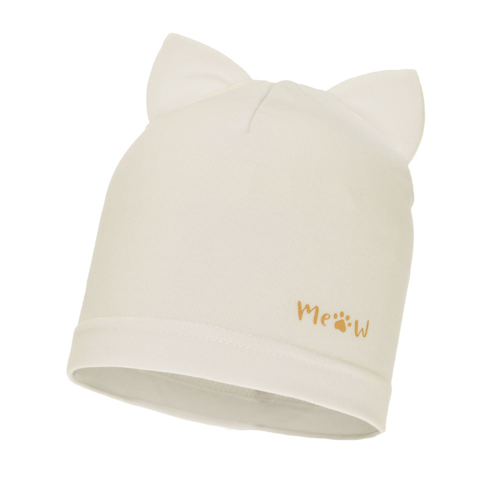 Herbst und Frühlingsmütze für Mädchen Cremefarben Jaspera