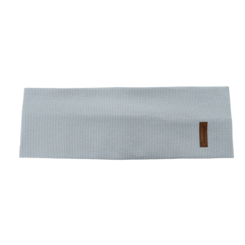 Herbst und Frühlings Stirnband Damen, Grau, Baumwolle Sharon